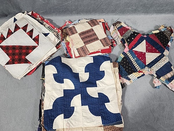 Over 80 Antique Quilt Blocks - Variety (1 of 17)