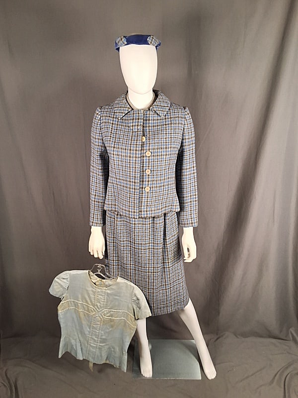 c1950 Wool Plaid Suit and More (1 of 19)
