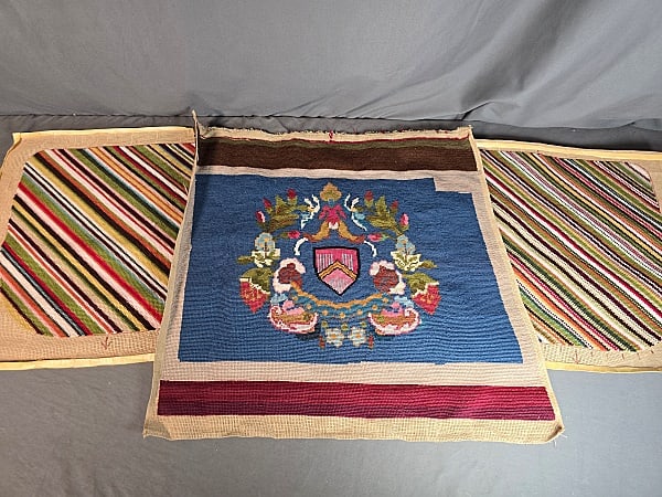 3 Vintage Embroidered Panels (1 of 12)