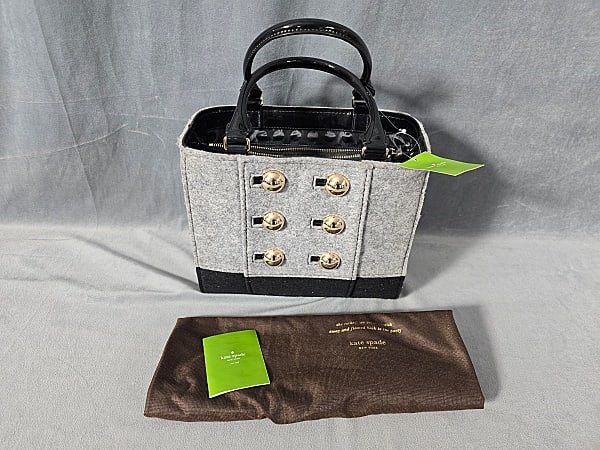 Kate Spade Bag - Beantown Quinn Black and Grey (1 of 12)