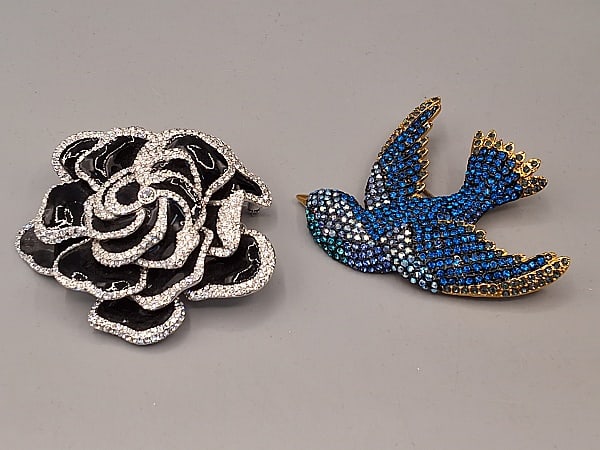 Pair of Brooches by Joan Rivers (1 of 12)