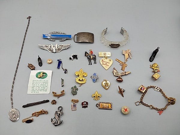 Mixed Vintage Military/Sporting Jewelry (1 of 18)