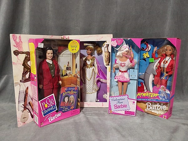 4 Barbie Dolls - Grecian Goddess and more (1 of 16)