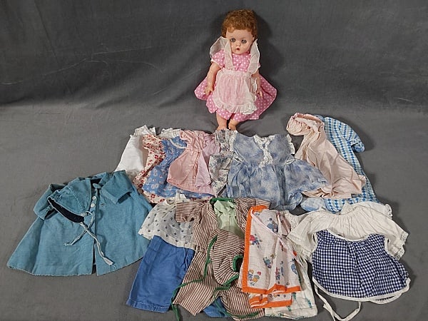 Vintage 15 inch c1950s Drink and Wet Doll (1 of 20)