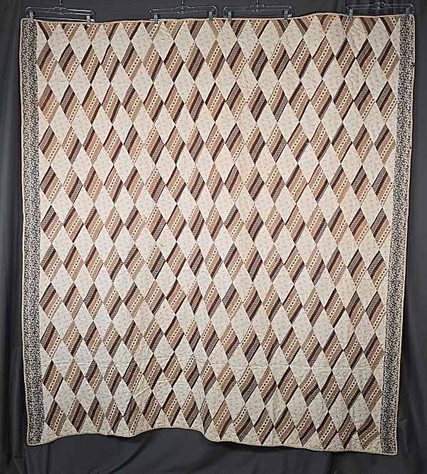 Antique c1890 Diamond Quilt (1 of 9)