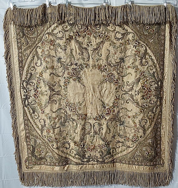 Antique Brocade Table Cover (1 of 10)