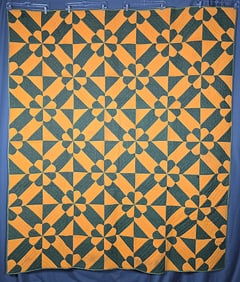 Antique c1880 Marthas Choice Quilt