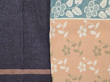 2 Vintage Wool Camp Blankets