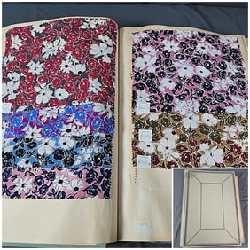 Vintage Textile Swatch Book 1 - Dress Prints