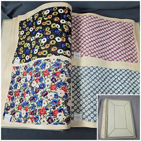 Vintage Textile Swatch Book 4 - Mix Prints