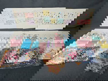 Large Cotton Border Print Swatches and more