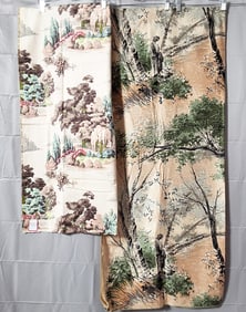Vintage Pastoral Home Decor Fabric