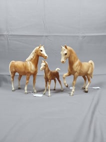 Breyer Family Arabians Mare, Foal & Stallion Models