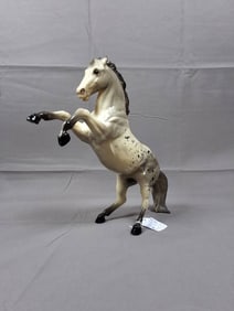 Breyer King Fighting Stallion #32 Grey Appaloosa