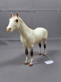 Breyer 1989 Red Roan Lady Phase Signed by Peter Stone