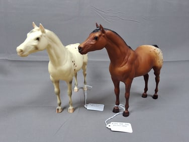 Breyer Pony of the Americas Model Horses #155 & #154
