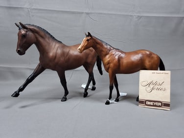 Breyer Hanovarian #58 and Touch of Class #420