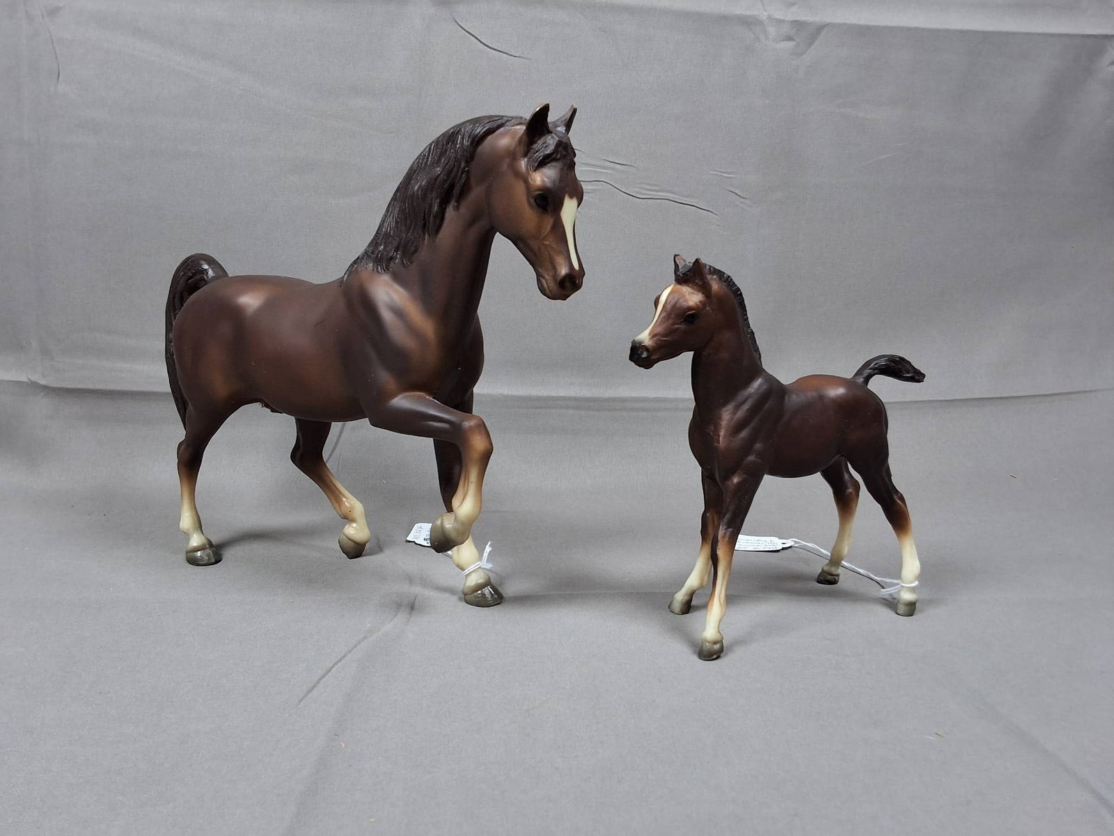 Breyer JC Penney Family Arabian Foal 1982 and Stallion 1983 (1 of 10)