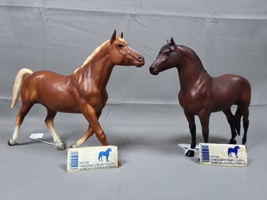 Breyer Morganglanz #59 and Justin Morgan #65 Models