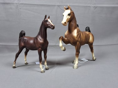 Breyer Saddlebred Weanling #62 & Commander 5 Gaiter #52