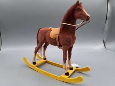 Breyer Collectors Rocking Horse with Chestnut Flocked Finish