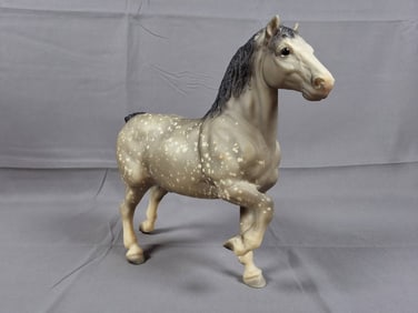 Breyer Belgian 1986 - Dapple Grey