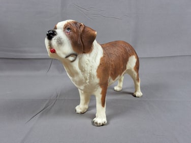 Breyer #328 St. Bernard - Light Brown and White