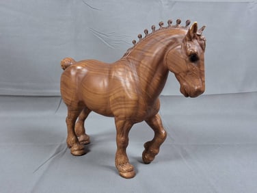 Breyer #980 Clydesdale Stallion 1959-1964 - Woodgrain