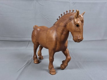 Breyer #980 Clydesdale Stallion 1959-1964 - Woodgrain
