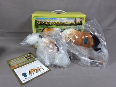 Breyer #712245 Clara and Mac 2018 - Buckskin Appaloosa