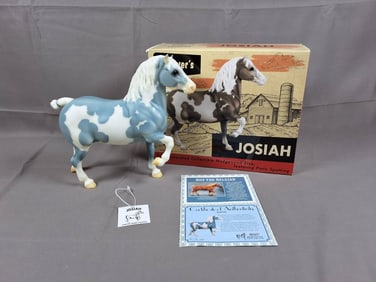 Breyer #712325 Josiah 2020 - Wedgewood Blue Pinto