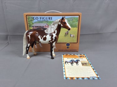 Breyer #712474 Go Figure 2023 - Silver Bay Overo Pinto