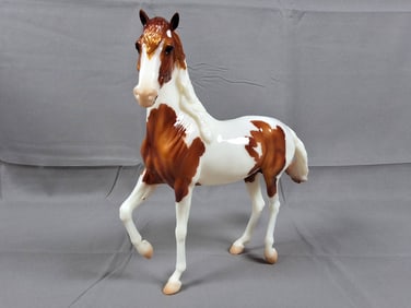 Breyer #711476 Tassili, 2021 - Glossy Coppery Chestnut Tobiano
