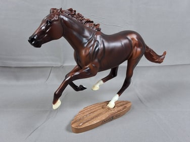 Breyer #586 Smarty Jones 2004-2008 - Chestnut