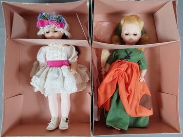 Madame Alexander Dolls Degas Girl 1475 and Cinderella 1440