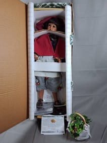 Caperucita Roja Porcelain Doll by Juanita Montoya