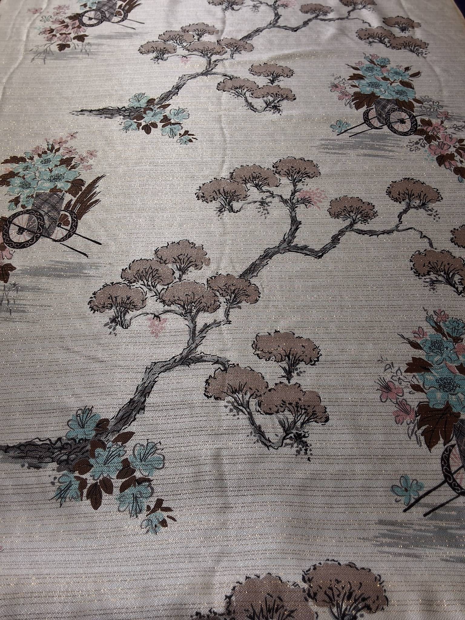 Vintage Fabric  -  Lotus (1 of 6)