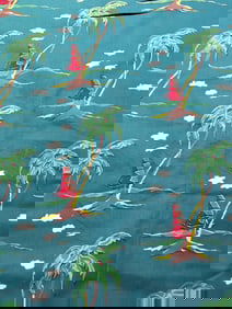 Vintage Fabric - Tropical Island