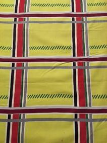 Vintage Fabric - Block Pattern