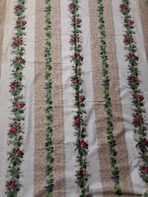 Vintage Waverly Bonded Fabric - Beaumont Stripe