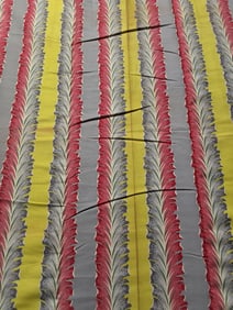 Vintage Fabric - Garland Stripes