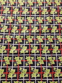 Vintage Fabric - Ivy Leaves