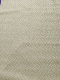 Vintage Fabric - Avocado Green Waves