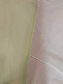 Vintage Fabric - Olive Green and Cream