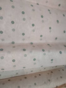 Vintage Fabric - Sheer Ba- Pink