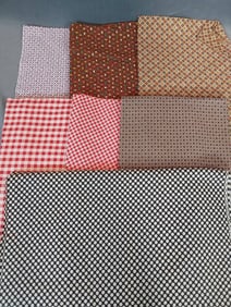 Assorted Cotton Fabrics - Various Patterns