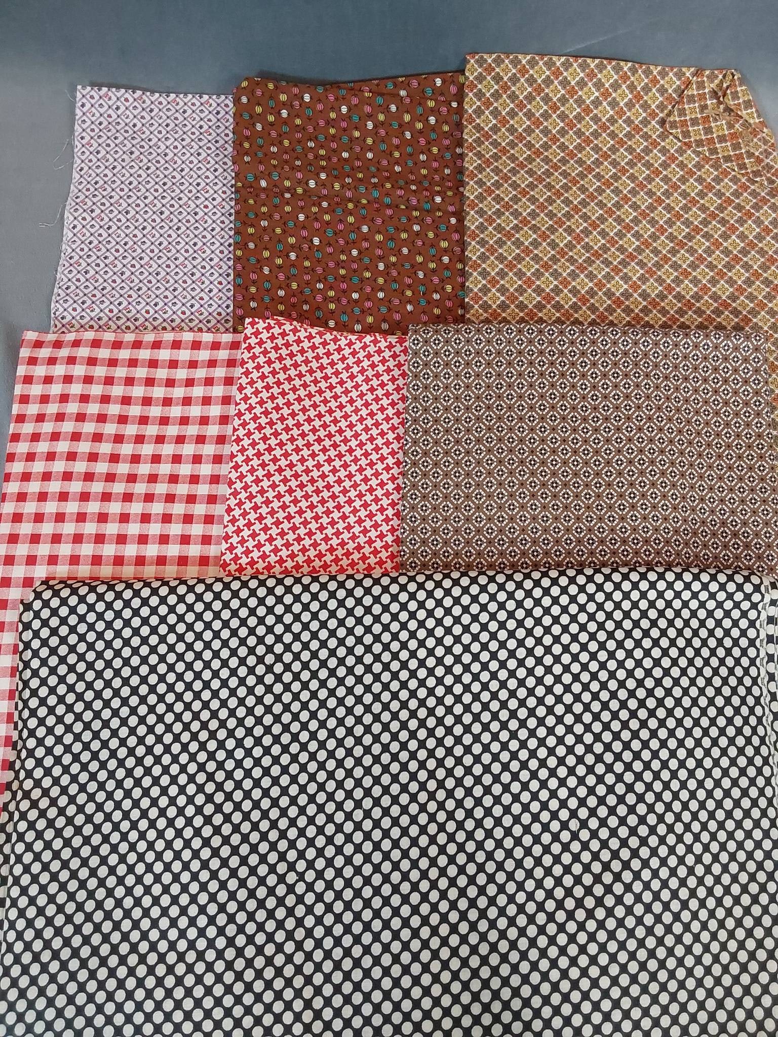 Assorted Cotton Fabrics  -  Various Patterns (1 of 7)