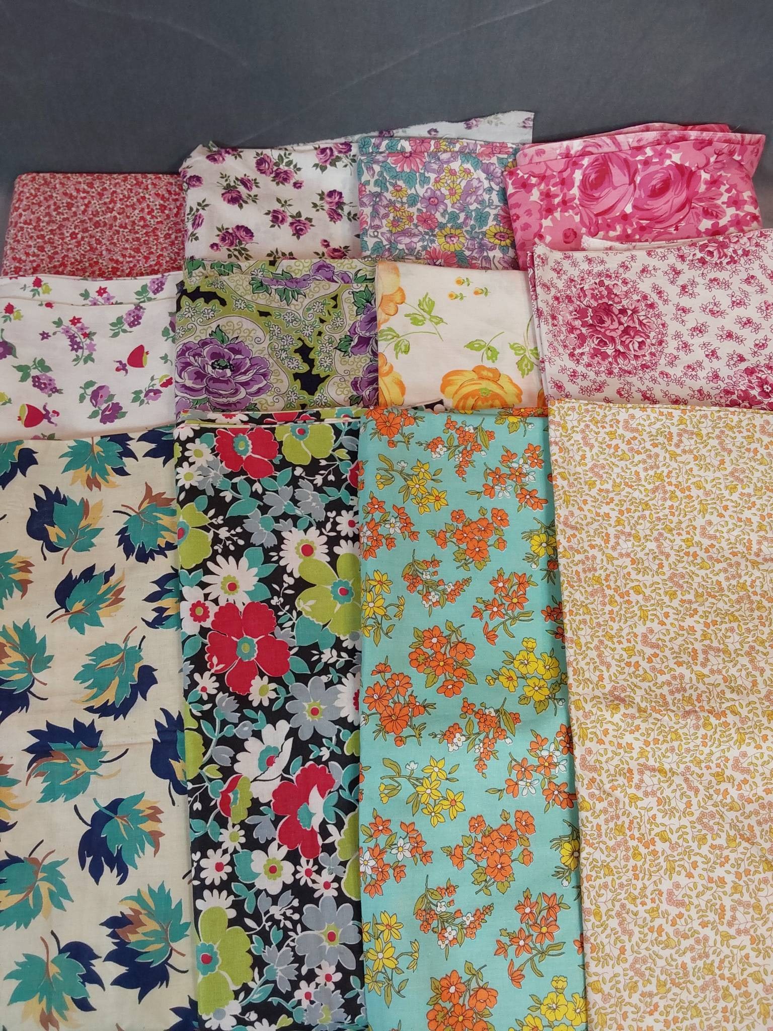 Assorted Cotton Fabric  -  Florals (1 of 13)