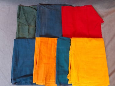 Antique Cotton Fabric - Solids