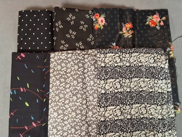 Vintage Cotton Fabric - Florals